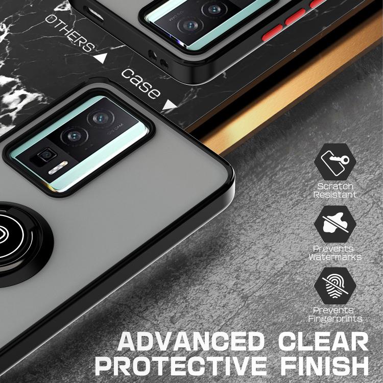 For Redmi K60 / K60 Pro / Poco F5 Pro Q Shadow 1 Series TPU + PC Phone Case with Ring