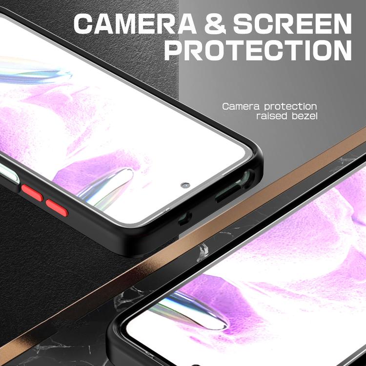 For Redmi Note 12 Turbo / Poco F5 Q Shadow 1 Series TPU + PC Phone Case with Ring