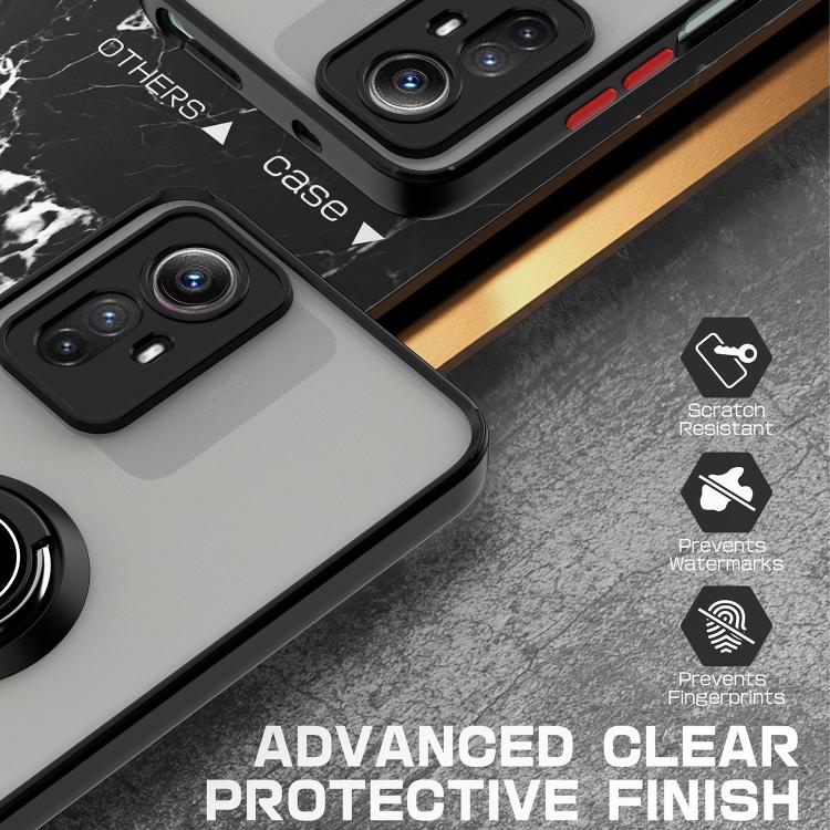 For Redmi Note 12S 4G Q Shadow 1 Series TPU + PC Phone Case with Ring