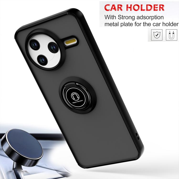 For Redmi K80 / Poco F7 Pro Q Shadow 1 Series TPU + PC Phone Case with Ring