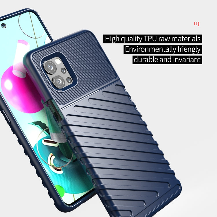 For LG Q92 5G Thunderbolt Shockproof TPU Protective Soft Case