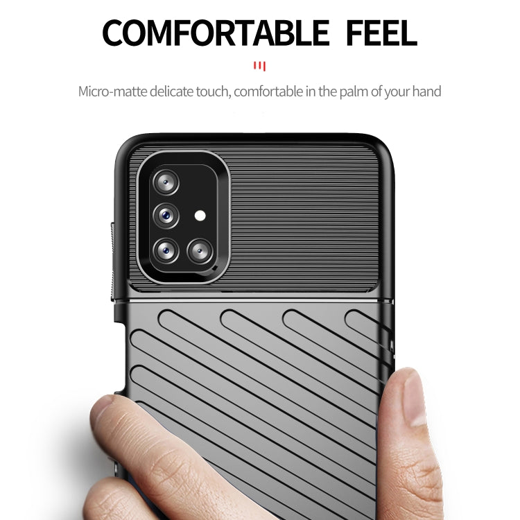 For Samsung Galaxy M51 Thunderbolt Shockproof TPU Protective Soft Case