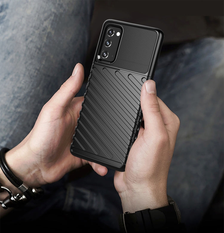 For Samsung Galaxy S20 FE Thunderbolt Shockproof TPU Protective Soft Case