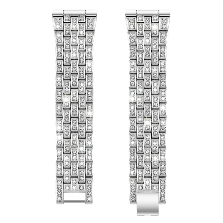 20mm xDfind Five Beads Full Diamond Metal Watch Band