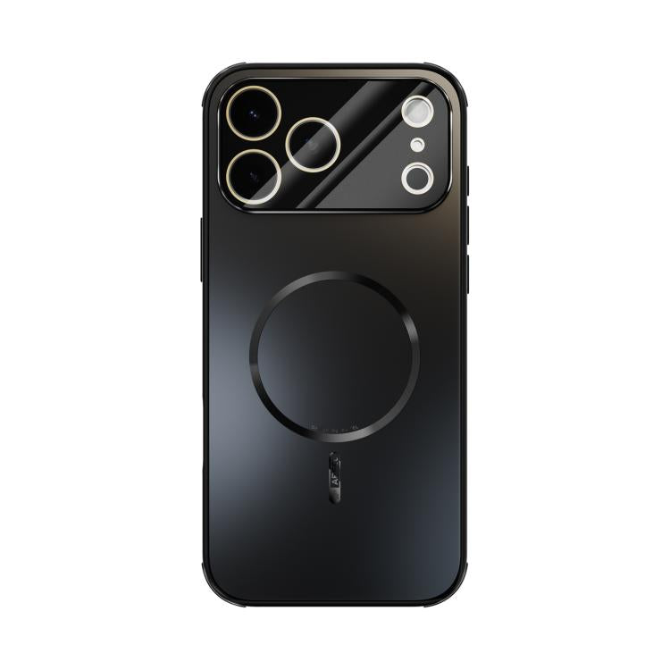 For iPhone 17 Pro Max ABEEL Heat Dissipation Frosted MagSafe Phone Case with Lens Film