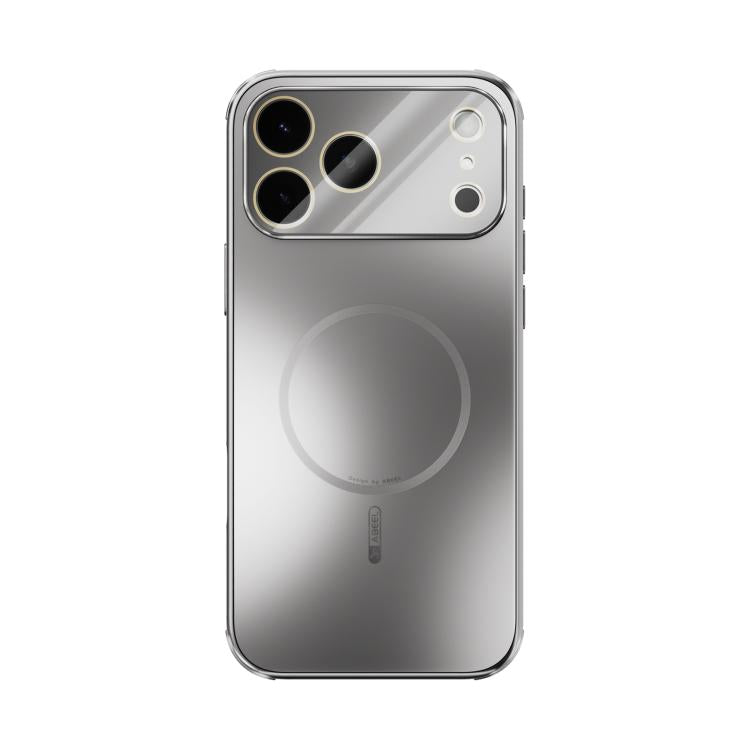 For iPhone 17 Pro Max ABEEL Heat Dissipation Frosted MagSafe Phone Case with Lens Film