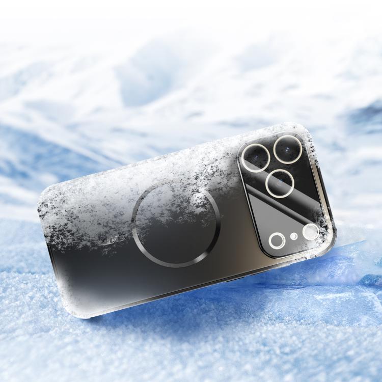 For iPhone 17 Pro Max ABEEL Heat Dissipation Frosted MagSafe Phone Case with Lens Film
