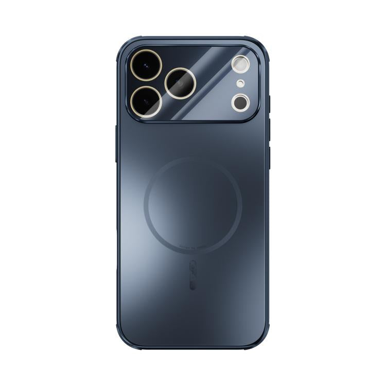 For iPhone 17 Pro Max ABEEL Heat Dissipation Frosted MagSafe Phone Case with Lens Film