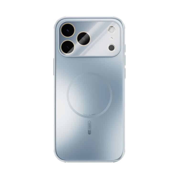 For iPhone 17 Pro Max ABEEL Heat Dissipation Frosted MagSafe Phone Case with Lens Film