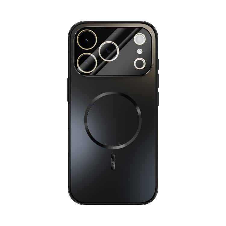 For iPhone 17 Pro ABEEL Heat Dissipation Frosted MagSafe Phone Case with Lens Film