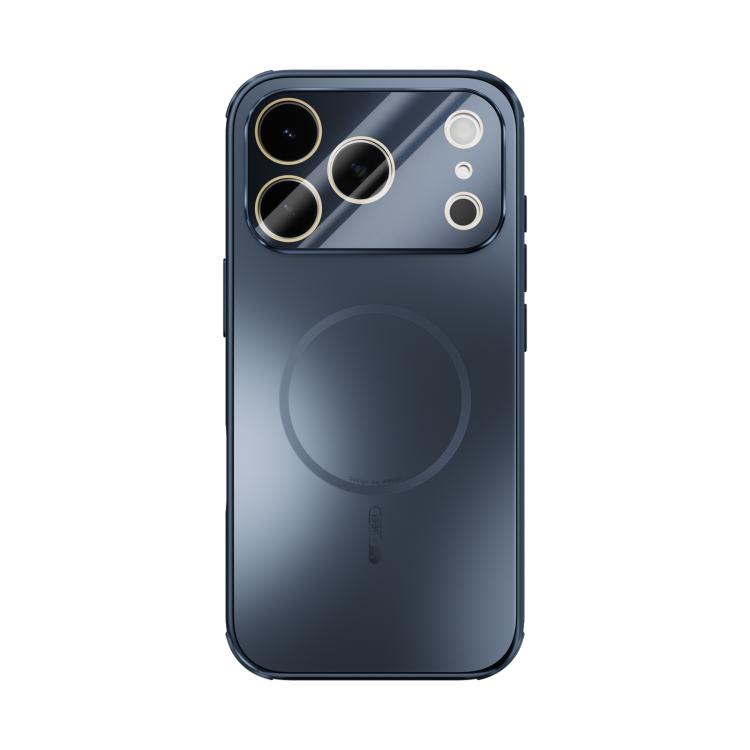 For iPhone 17 Pro ABEEL Heat Dissipation Frosted MagSafe Phone Case with Lens Film