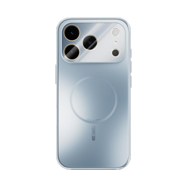 For iPhone 17 Pro ABEEL Heat Dissipation Frosted MagSafe Phone Case with Lens Film