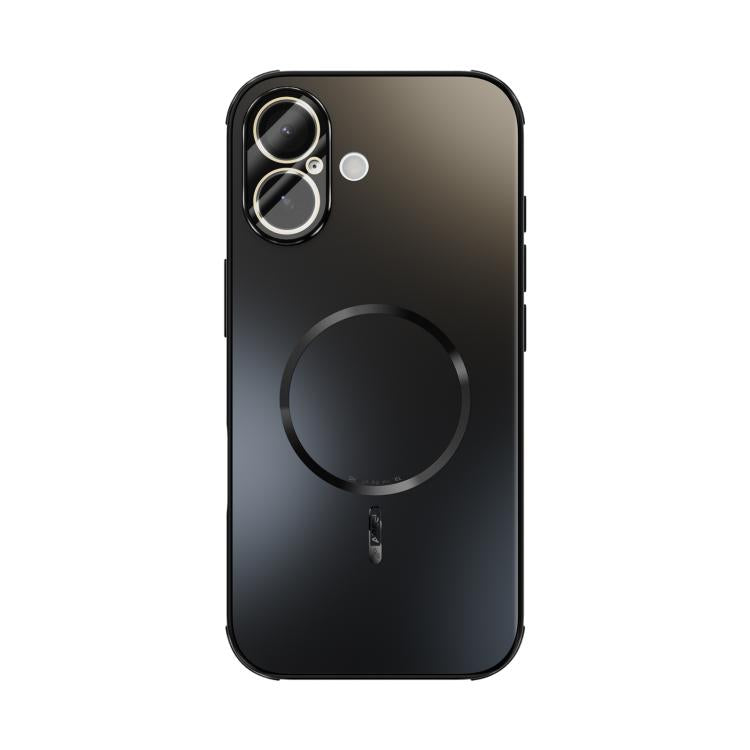 For iPhone 17 ABEEL Heat Dissipation Frosted MagSafe Phone Case with Lens Film