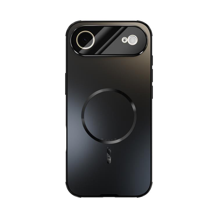 For iPhone Air ABEEL Heat Dissipation Frosted MagSafe Phone Case with Lens Film