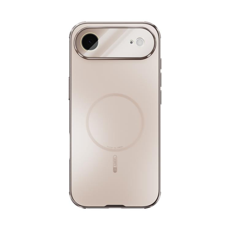 For iPhone Air ABEEL Heat Dissipation Frosted MagSafe Phone Case with Lens Film