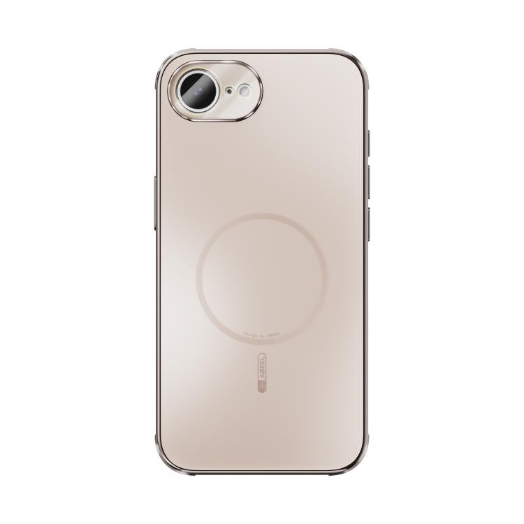 For iPhone 17e / 16e ABEEL Heat Dissipation Frosted MagSafe Phone Case with Lens Film
