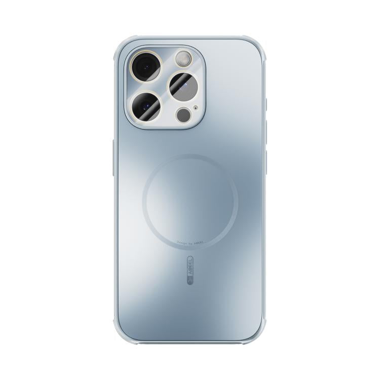 For iPhone 14 Pro ABEEL Heat Dissipation Frosted MagSafe Phone Case with Lens Film