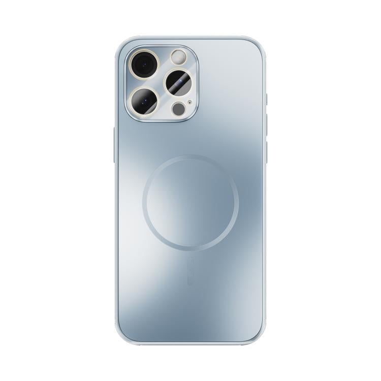 For iPhone 13 Pro Max ABEEL Heat Dissipation Frosted MagSafe Phone Case with Lens Film