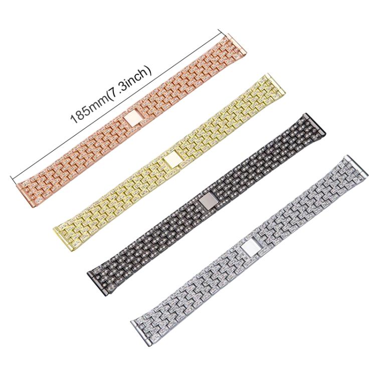 For Huawei Watch D2 xDfind Five Beads Full Diamond Metal Watch Band