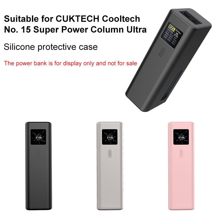 For CUKTECH 15 Ultra Power Bank 25000mAh 210W Silicone Protective Cover