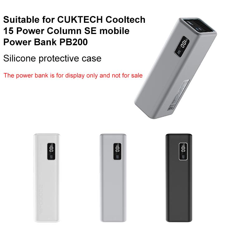 For CUKTECH 15 SE Power Bank 20000mAh 100W Silicone Protective Cover