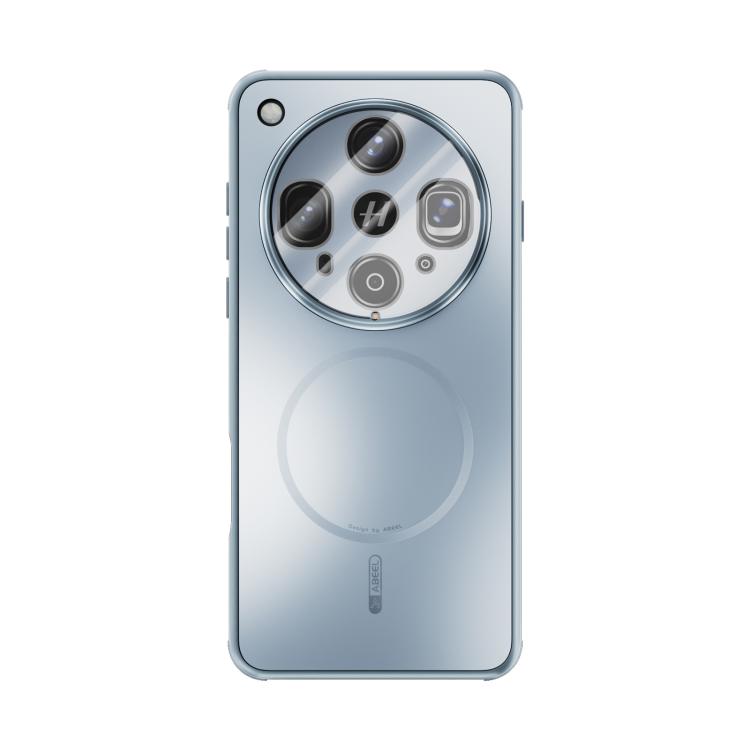 For OPPO Find X8 Ultra ABEEL Heat Dissipation Frosted MagSafe Phone Case with Lens Film