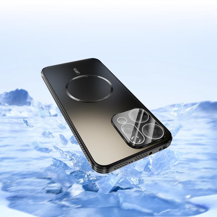 For OPPO Reno14 Pro Global ABEEL Heat Dissipation Frosted MagSafe Phone Case with Lens Film
