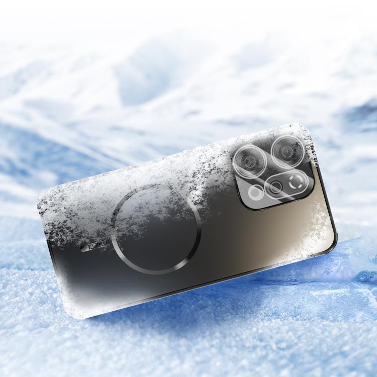 For OPPO Reno14 Pro Global ABEEL Heat Dissipation Frosted MagSafe Phone Case with Lens Film