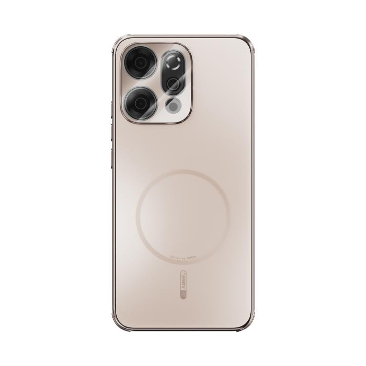 For OPPO Reno14 Pro Global ABEEL Heat Dissipation Frosted MagSafe Phone Case with Lens Film