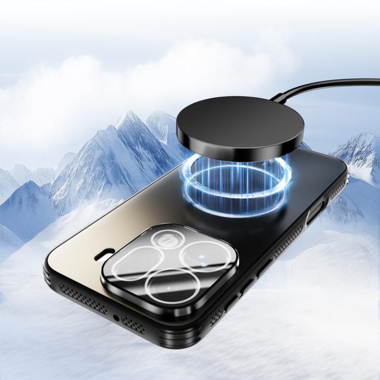 For OPPO Find X9 Pro ABEEL Heat Dissipation Frosted MagSafe Phone Case with Lens Film