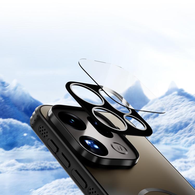 For OPPO Find X9 Pro ABEEL Heat Dissipation Frosted MagSafe Phone Case with Lens Film