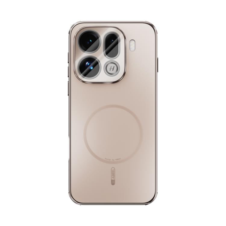 For OPPO Find X9 Pro ABEEL Heat Dissipation Frosted MagSafe Phone Case with Lens Film