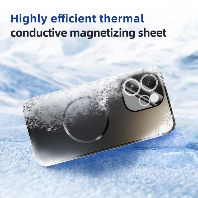 For OPPO Reno15 Pro Max 5G Global ABEEL Heat Dissipation Frosted MagSafe Phone Case with Lens Film