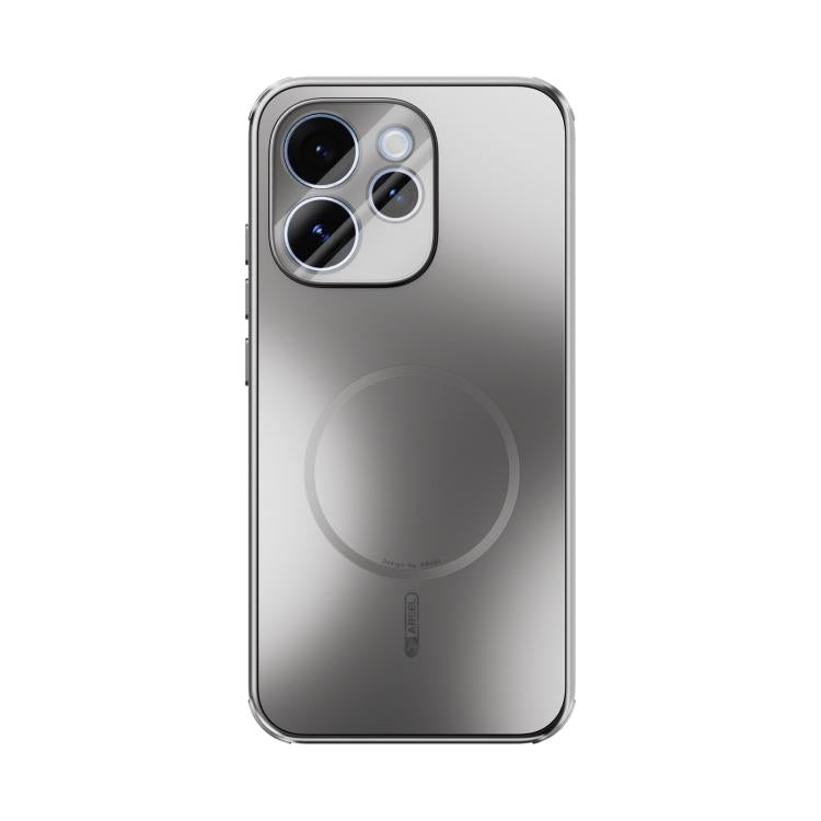 For OPPO Reno15 Pro Max 5G Global ABEEL Heat Dissipation Frosted MagSafe Phone Case with Lens Film