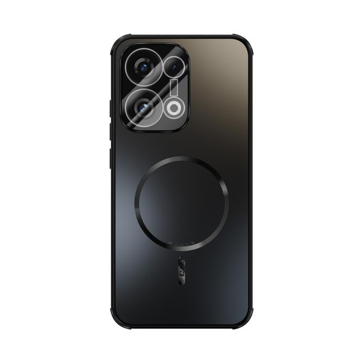 For OPPO Reno13 Global ABEEL Heat Dissipation Frosted MagSafe Phone Case with Lens Film