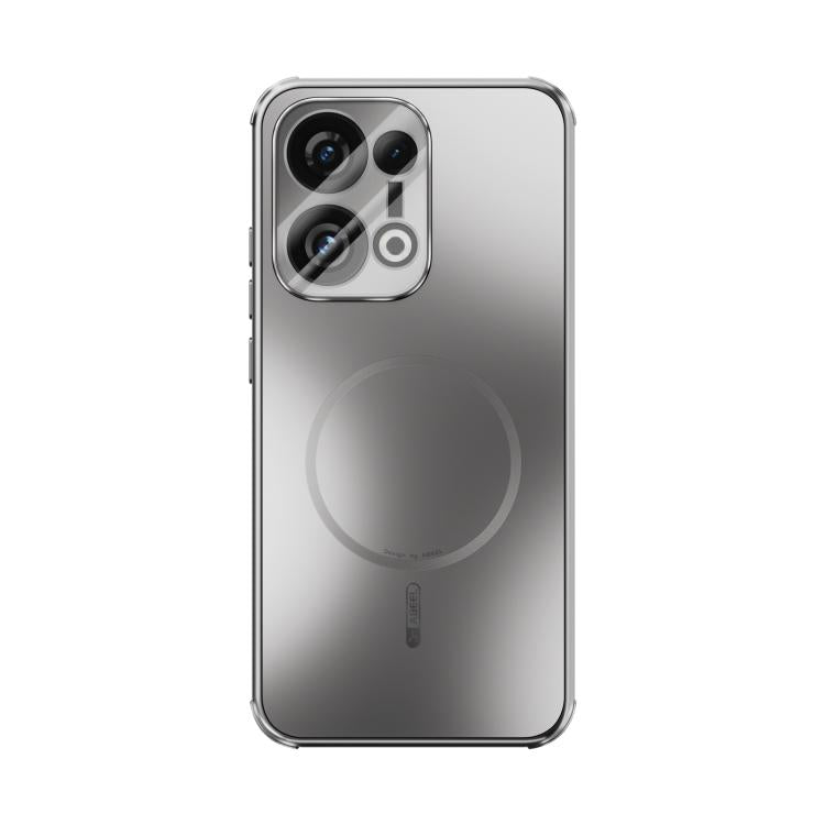 For OPPO Reno13 Global ABEEL Heat Dissipation Frosted MagSafe Phone Case with Lens Film