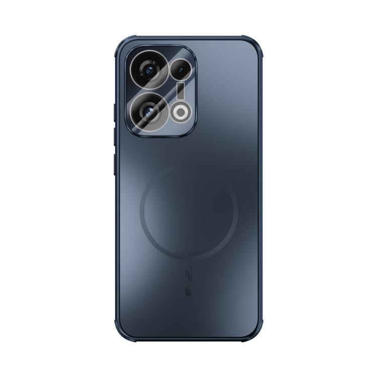 For OPPO Reno13 Global ABEEL Heat Dissipation Frosted MagSafe Phone Case with Lens Film