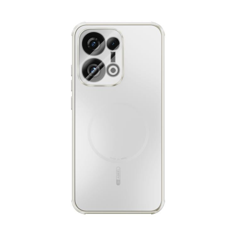 For OPPO Reno13 Global ABEEL Heat Dissipation Frosted MagSafe Phone Case with Lens Film