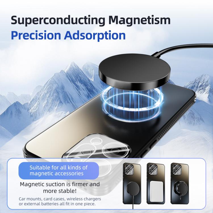 For OPPO Reno13 Global ABEEL Heat Dissipation Frosted MagSafe Phone Case with Lens Film
