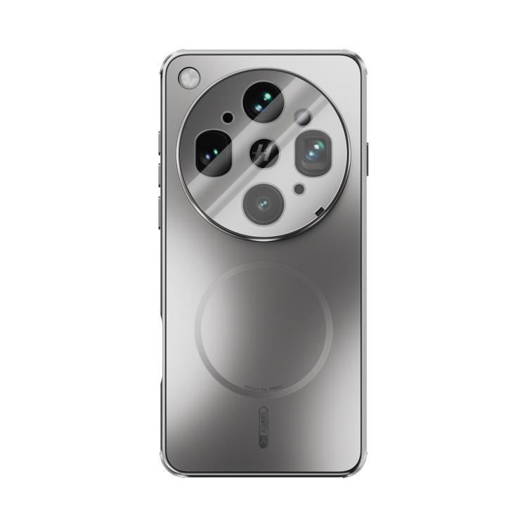 For OPPO Find X9 Ultra 5G ABEEL Heat Dissipation Frosted MagSafe Phone Case with Lens Film