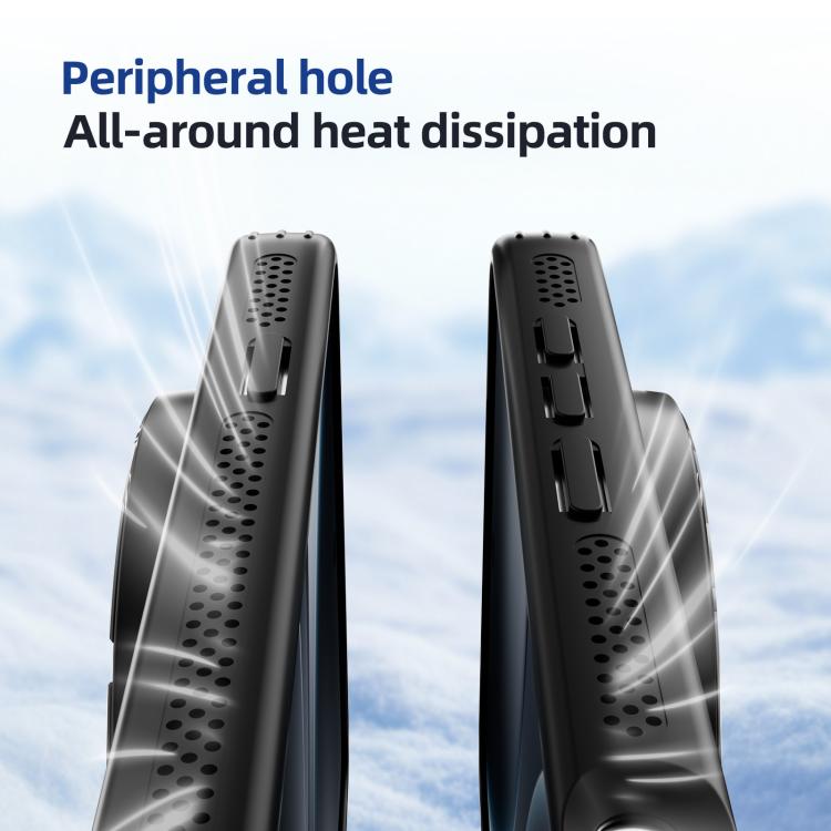For OPPO Find X9 Ultra 5G ABEEL Heat Dissipation Frosted MagSafe Phone Case with Lens Film