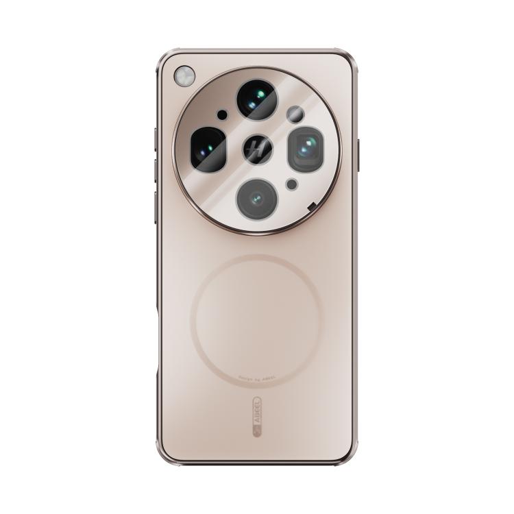 For OPPO Find X9 Ultra 5G ABEEL Heat Dissipation Frosted MagSafe Phone Case with Lens Film