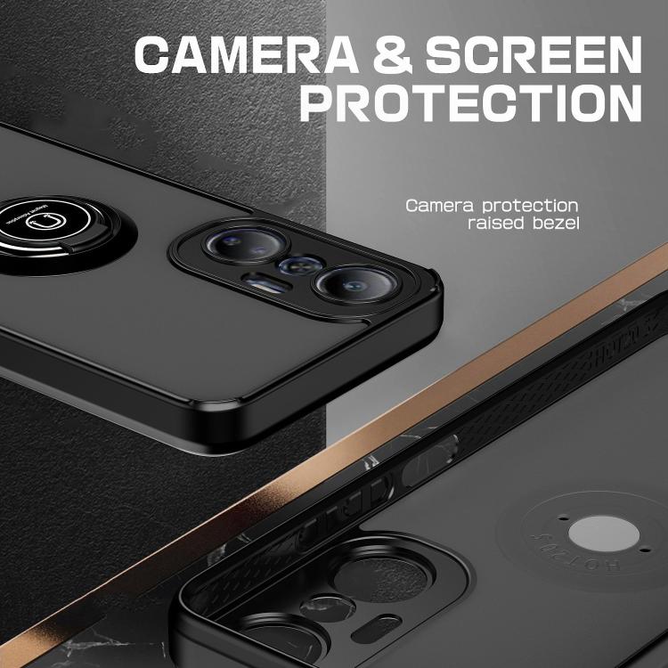 For Infinix Hot 20S Q Shadow 1 Series TPU + PC Phone Case with Ring