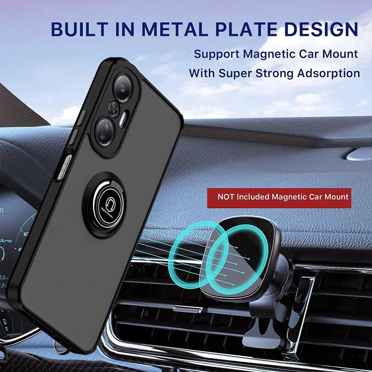For Infinix Hot 20S Q Shadow 1 Series TPU + PC Phone Case with Ring
