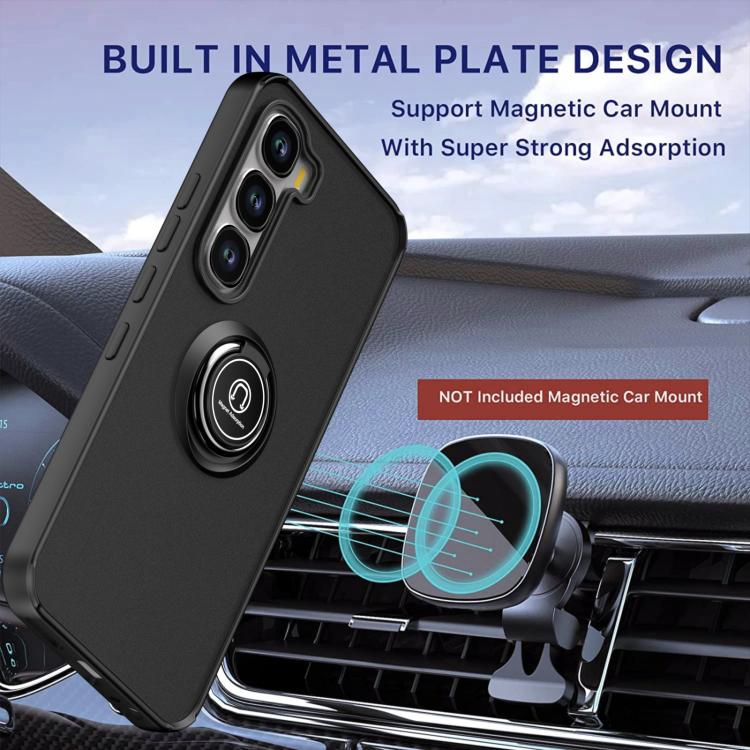 For Infinix Hot 60 Pro 4G Global Q Shadow 1 Series TPU + PC Phone Case with Ring