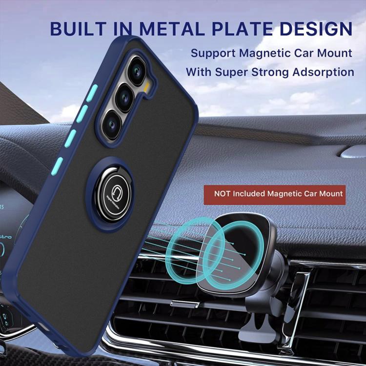 For Infinix Hot 60 Pro 4G Global Q Shadow 1 Series TPU + PC Phone Case with Ring