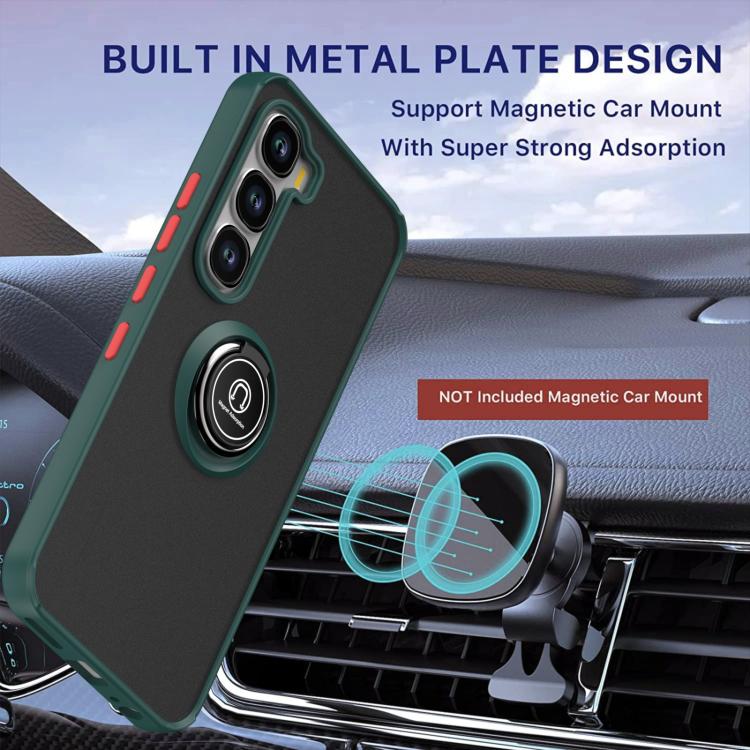 For Infinix Hot 60 Pro 4G Global Q Shadow 1 Series TPU + PC Phone Case with Ring