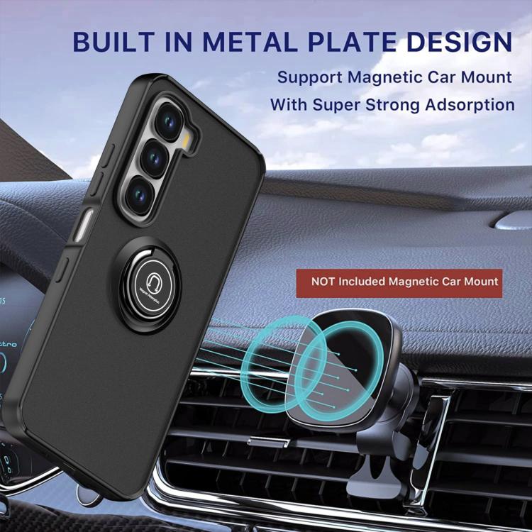 For Infinix Hot 60i 4G / 60 4G Q Shadow 1 Series TPU + PC Phone Case with Ring