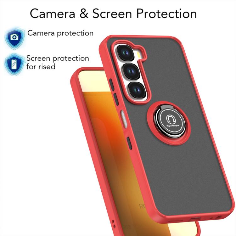 For Infinix Hot 60i 4G / 60 4G Q Shadow 1 Series TPU + PC Phone Case with Ring
