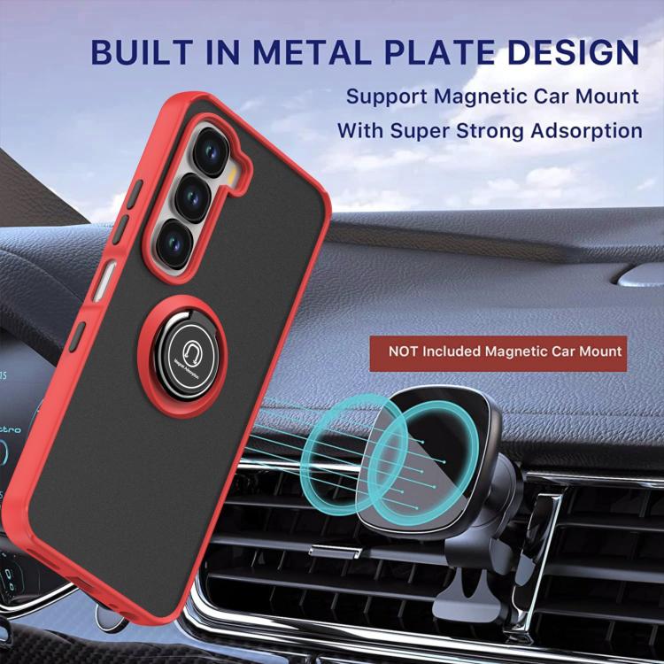 For Infinix Hot 60i 4G / 60 4G Q Shadow 1 Series TPU + PC Phone Case with Ring